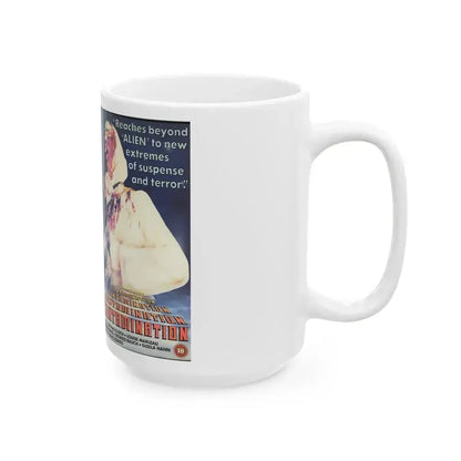 CONTAMINATION (VHS COVER) - White Coffee Mug - Go Mug Yourself