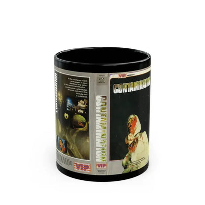 CONTAMINATION VIP (VHS COVER) - Black Coffee Mug 11oz - Go Mug Yourself