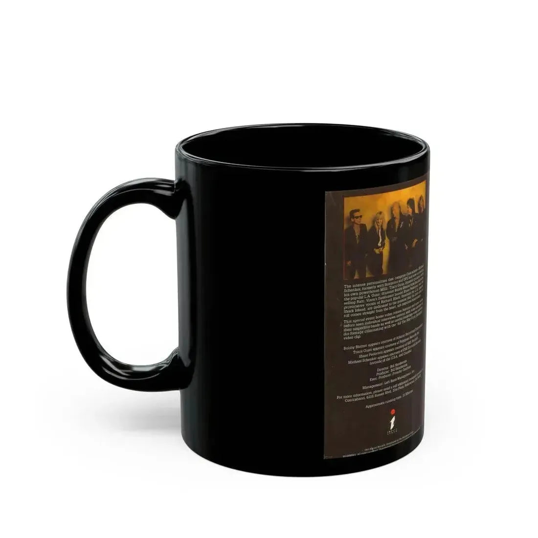 CONTRABAND ALL THE WAY FROM MEMPHIS (VHS COVER) - Black Coffee Mug - Go Mug Yourself