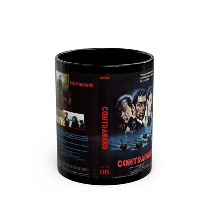 CONTRABAND (VHS COVER) - Black Coffee Mug-11oz-Go Mug Yourself