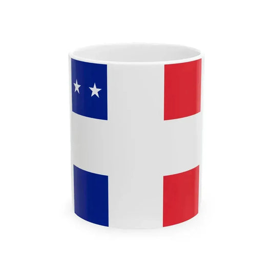 Contre-Amiral (France) White Coffee Mug 11oz - Go Mug Yourself