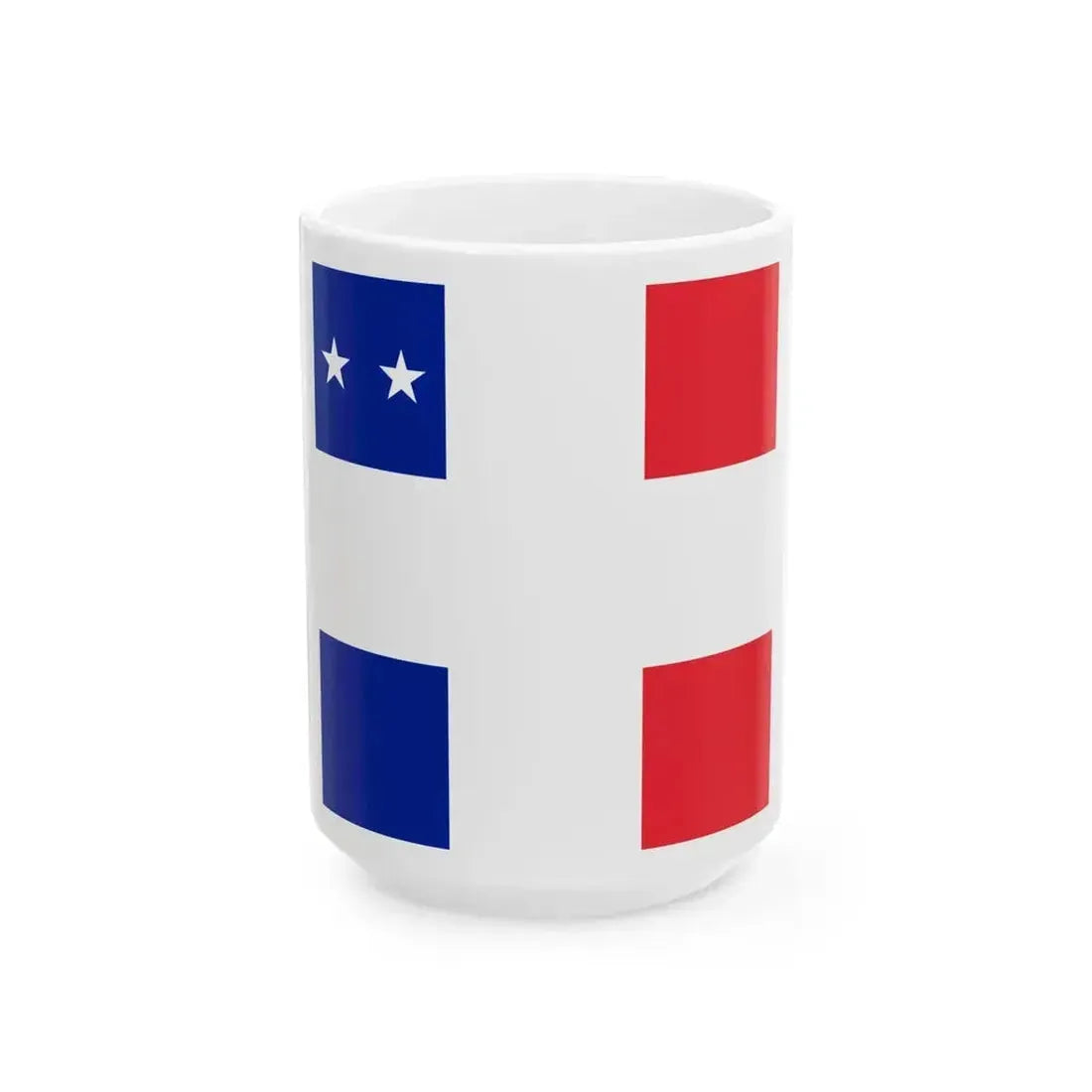 Contre-Amiral (France) White Coffee Mug 15oz - Go Mug Yourself