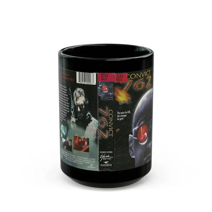 CONVICT 762 YORK HOME VIDEO (VHS COVER) - Black Coffee Mug 15oz - Go Mug Yourself
