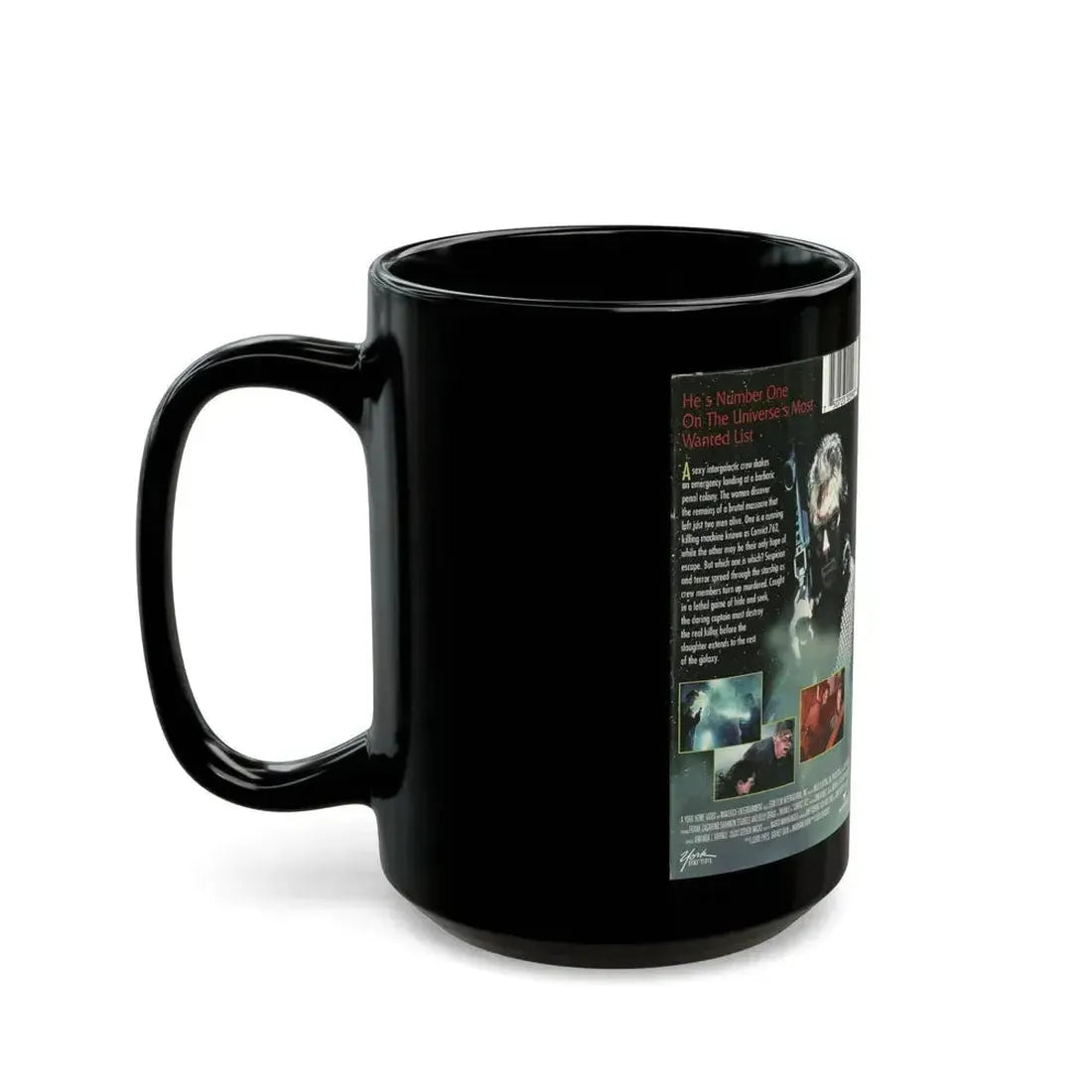 CONVICT 762 YORK HOME VIDEO (VHS COVER) - Black Coffee Mug - Go Mug Yourself