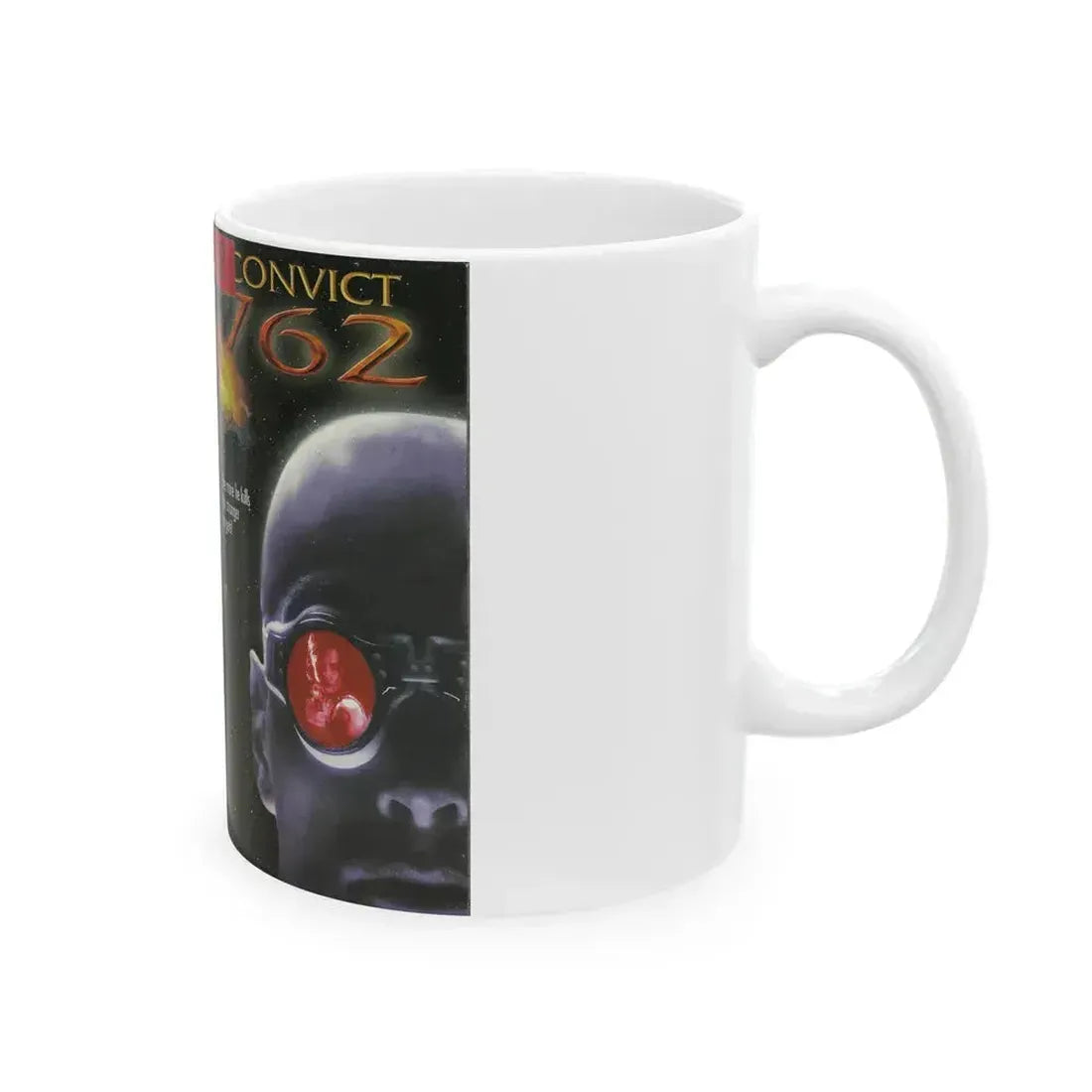 CONVICT 762 YORK HOME VIDEO (VHS COVER) - White Coffee Mug - Go Mug Yourself