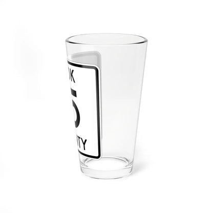 Cook County 15 MN (Minnesota) (Road Sign) Pint Glass 16oz - Go Mug Yourself