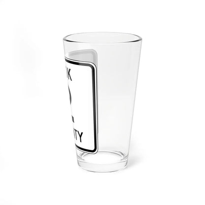 Cook County 2 MN (Minnesota) (Road Sign) Pint Glass 16oz - Go Mug Yourself