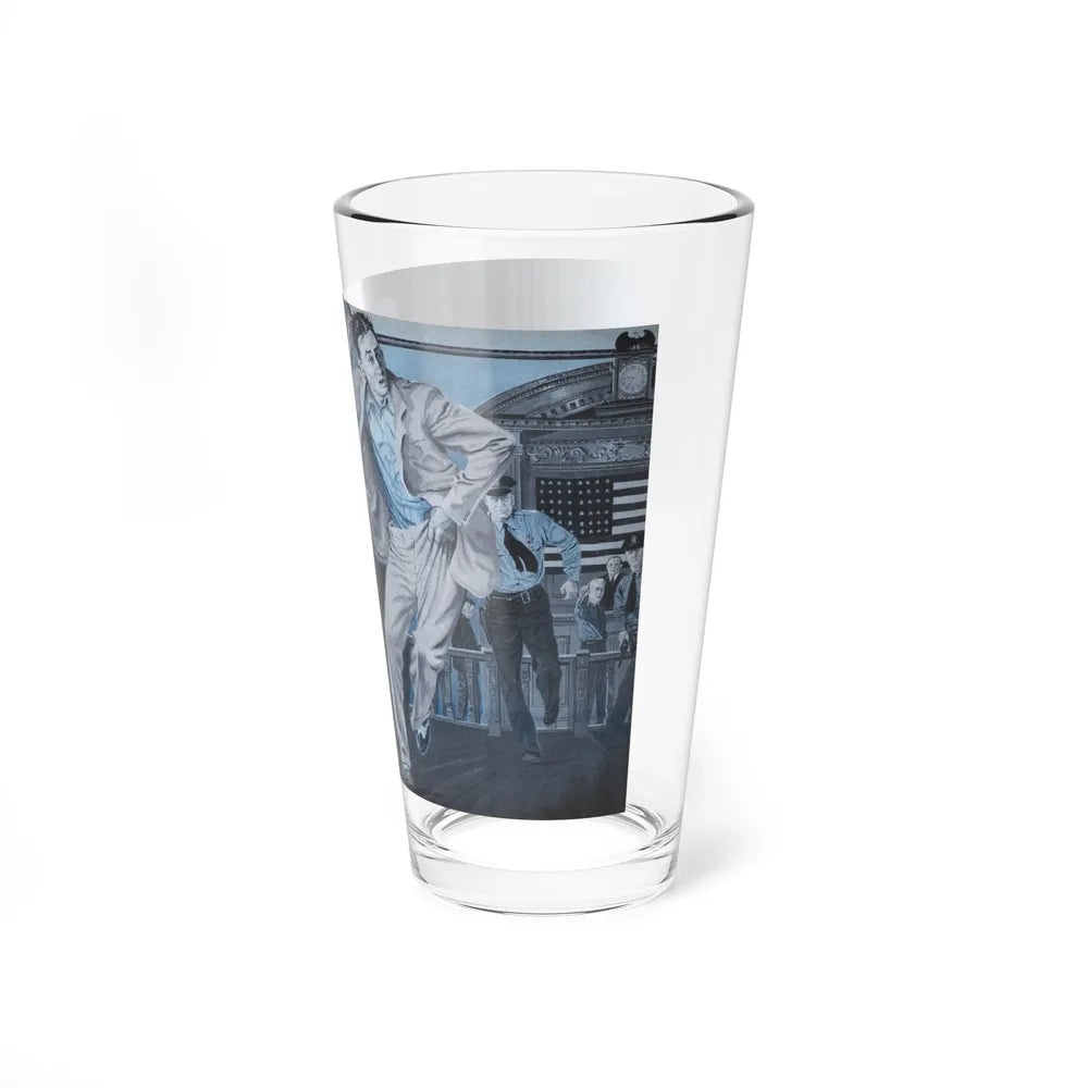 Cookie's Tour, Argosy, August 1950 - Pint Glass 16oz-Go Mug Yourself