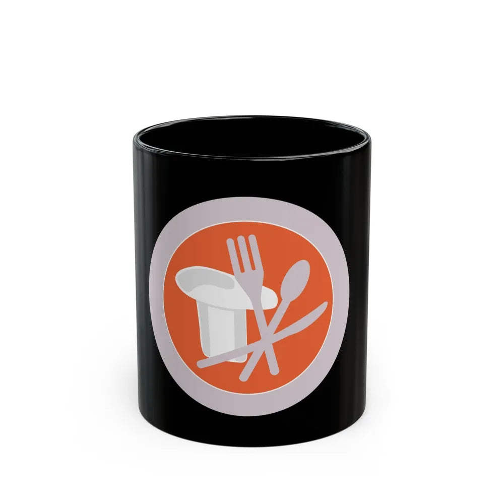 Cooking (Boy Scout Merit Badge) Black Coffee Mug-11oz-Go Mug Yourself