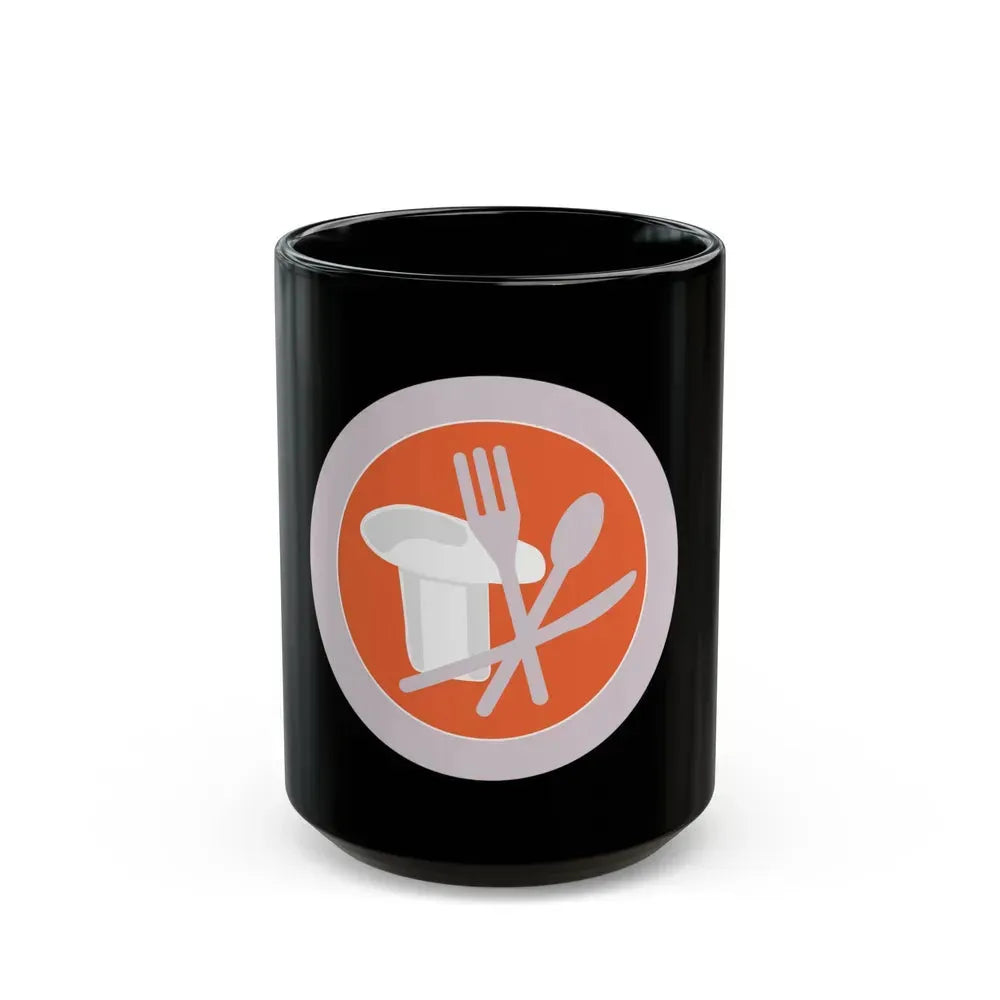 Cooking (Boy Scout Merit Badge) Black Coffee Mug 15oz - Go Mug Yourself