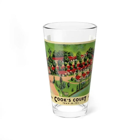 Cooks Court Trav O Tel (Greeting Postcards) Pint Glass 16oz 16oz - Go Mug Yourself