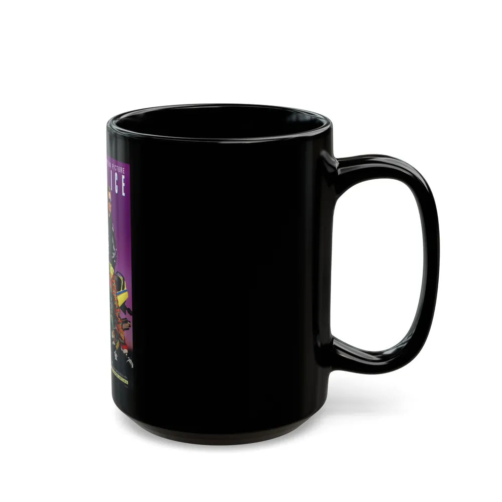 COOL AS ICE 1991 Movie Poster - Black Coffee Mug-Go Mug Yourself