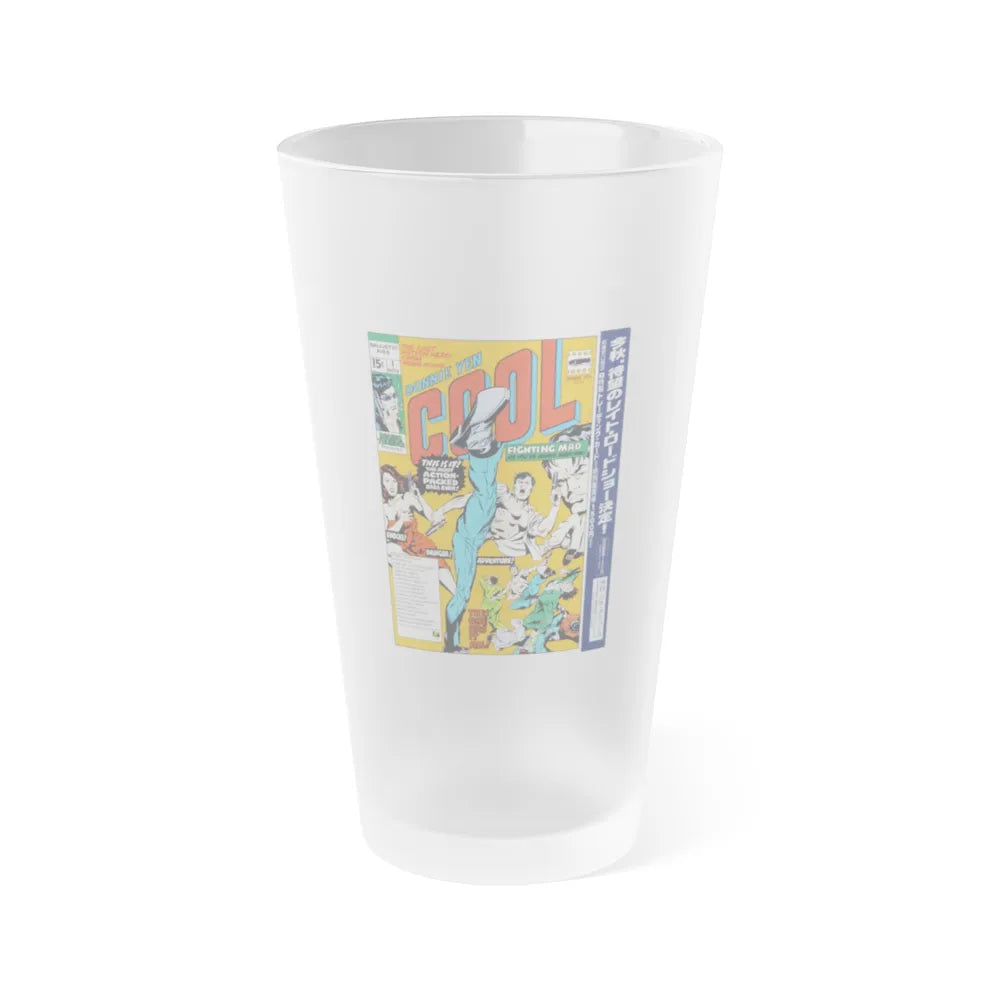 COOL (BALLISTIC KISS) 1998 Movie Poster - Frosted Pint Glass 16oz-16oz-Frosted-Go Mug Yourself