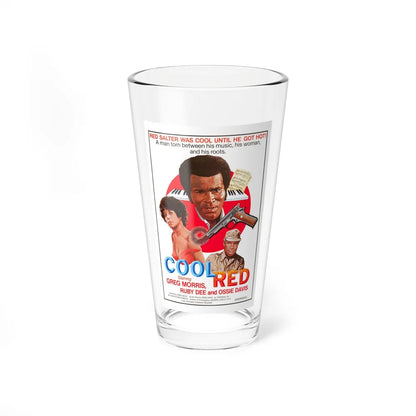 COOL RED 1976 Movie Poster - Pint Glass 16oz-16oz-Go Mug Yourself