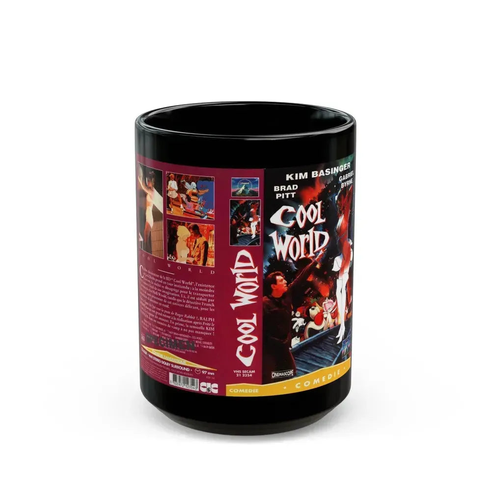 COOL WORLD (VHS COVER) - Black Coffee Mug 15oz - Go Mug Yourself