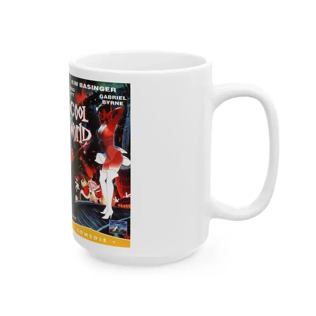 COOL WORLD (VHS COVER) - White Coffee Mug - Go Mug Yourself