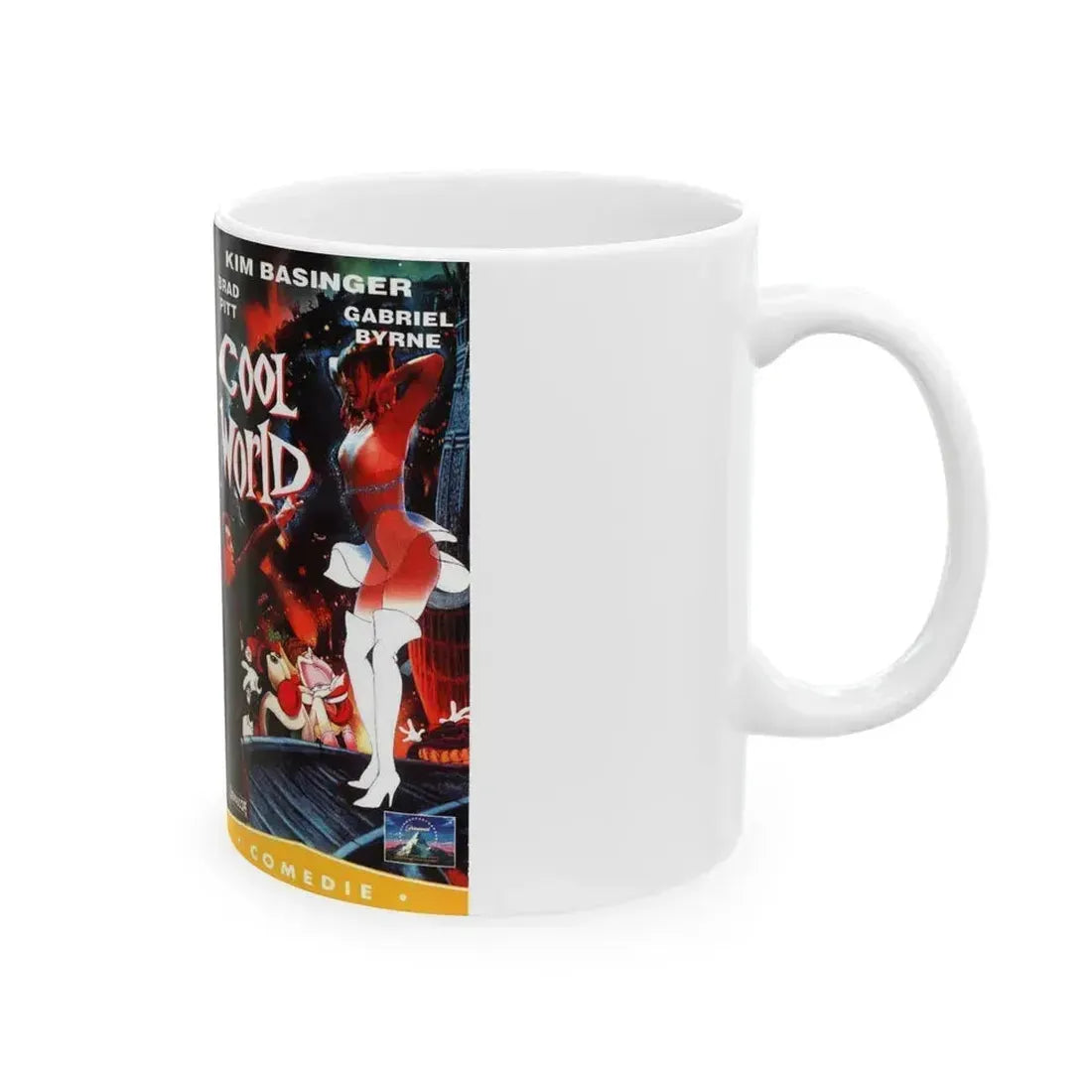 COOL WORLD (VHS COVER) - White Coffee Mug - Go Mug Yourself