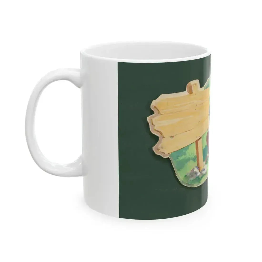 Cooler Picnic, Coca-Cola advertisement piece - White Coffee Mug - Go Mug Yourself