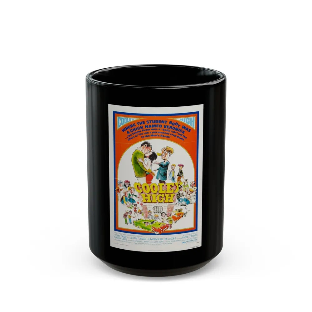 COOLEY HIGH (2) 1975 Movie Poster - Black Coffee Mug-15oz-Go Mug Yourself