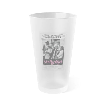 COOLEY HIGH (3) 1975 Movie Poster - Frosted Pint Glass 16oz-16oz-Frosted-Go Mug Yourself