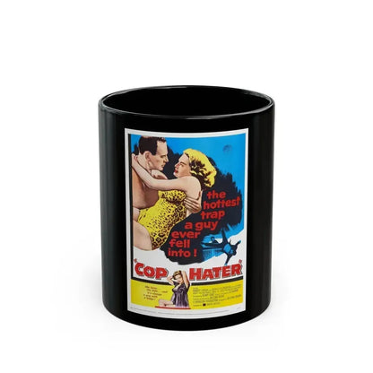 COP HATER 1958 Movie Poster - Black Coffee Mug 11oz - Go Mug Yourself