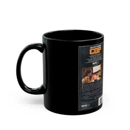 COP (VHS COVER) - Black Coffee Mug - Go Mug Yourself