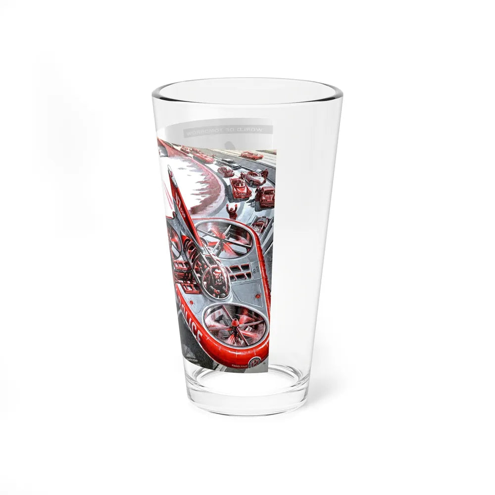 Copter Cops, 1958 - Pint Glass 16oz-Go Mug Yourself