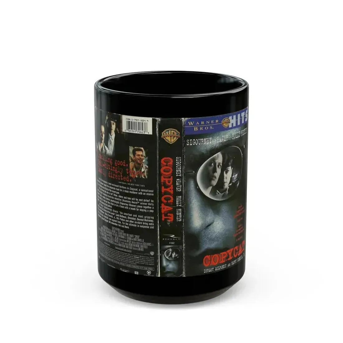 COPYCAT (VHS COVER) - Black Coffee Mug 15oz - Go Mug Yourself