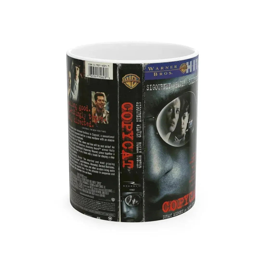 COPYCAT (VHS COVER) - White Coffee Mug 11oz - Go Mug Yourself