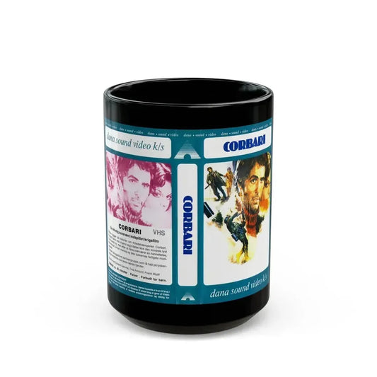 CORBARI (VHS COVER) - Black Coffee Mug 15oz - Go Mug Yourself