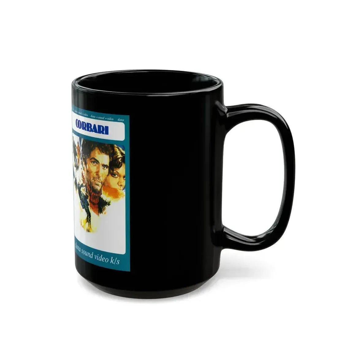 CORBARI (VHS COVER) - Black Coffee Mug - Go Mug Yourself