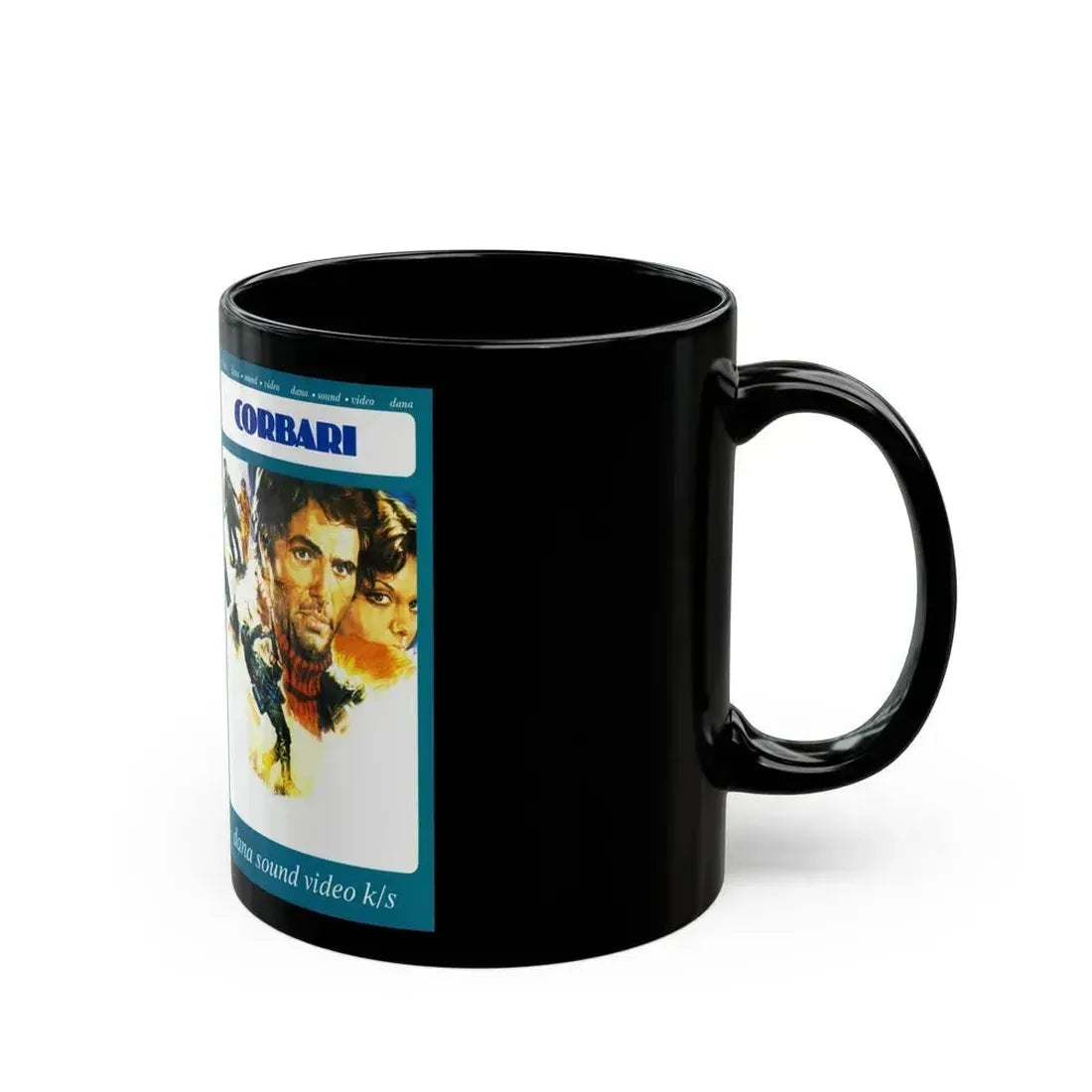 CORBARI (VHS COVER) - Black Coffee Mug - Go Mug Yourself