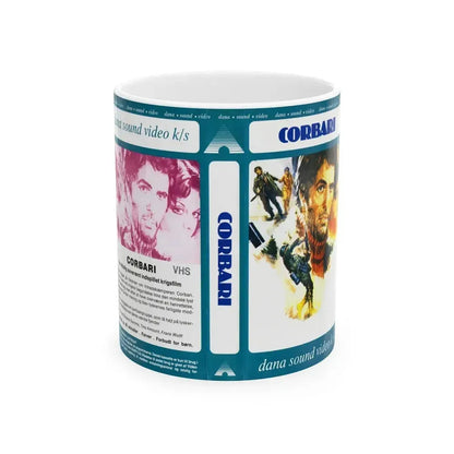 CORBARI (VHS COVER) - White Coffee Mug 11oz - Go Mug Yourself