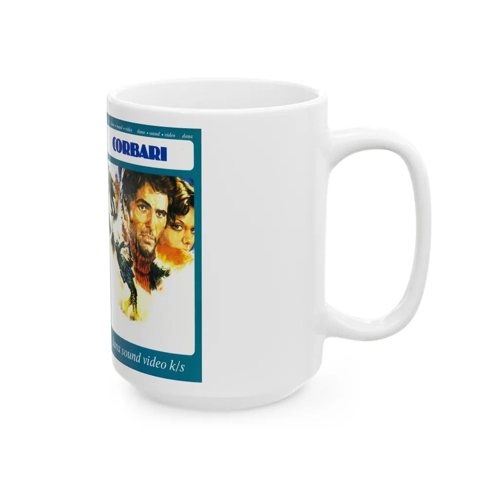 CORBARI (VHS COVER) - White Coffee Mug-Go Mug Yourself