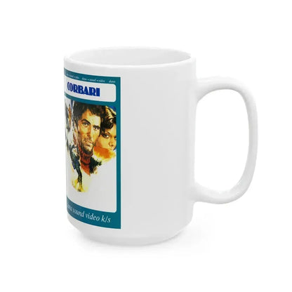 CORBARI (VHS COVER) - White Coffee Mug - Go Mug Yourself