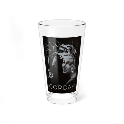 Corday advertisement, 1945 - Pint Glass 16oz-16oz-Go Mug Yourself