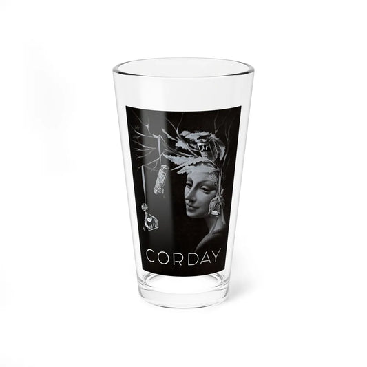 Corday advertisement, 1945 - Pint Glass 16oz-16oz-Go Mug Yourself