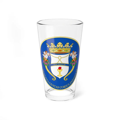 Corigliano-Stemma (Italy) (Coat of Arms) Pint Glass 16oz 16oz - Go Mug Yourself