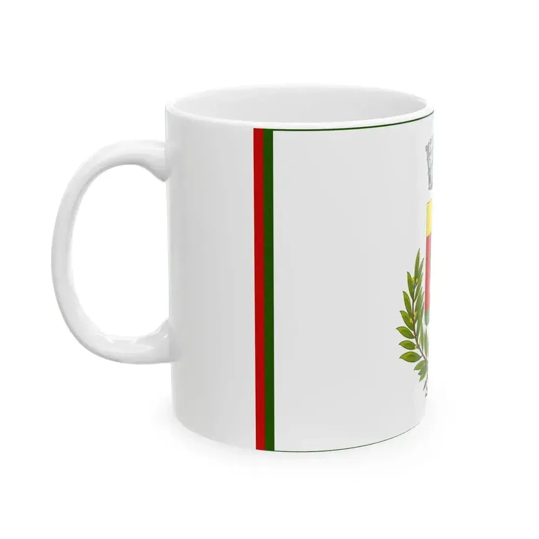 Cornaredo-Bandiera (Italy) White Coffee Mug - Go Mug Yourself