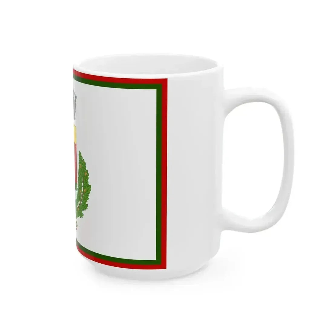 Cornaredo-Bandiera (Italy) White Coffee Mug - Go Mug Yourself