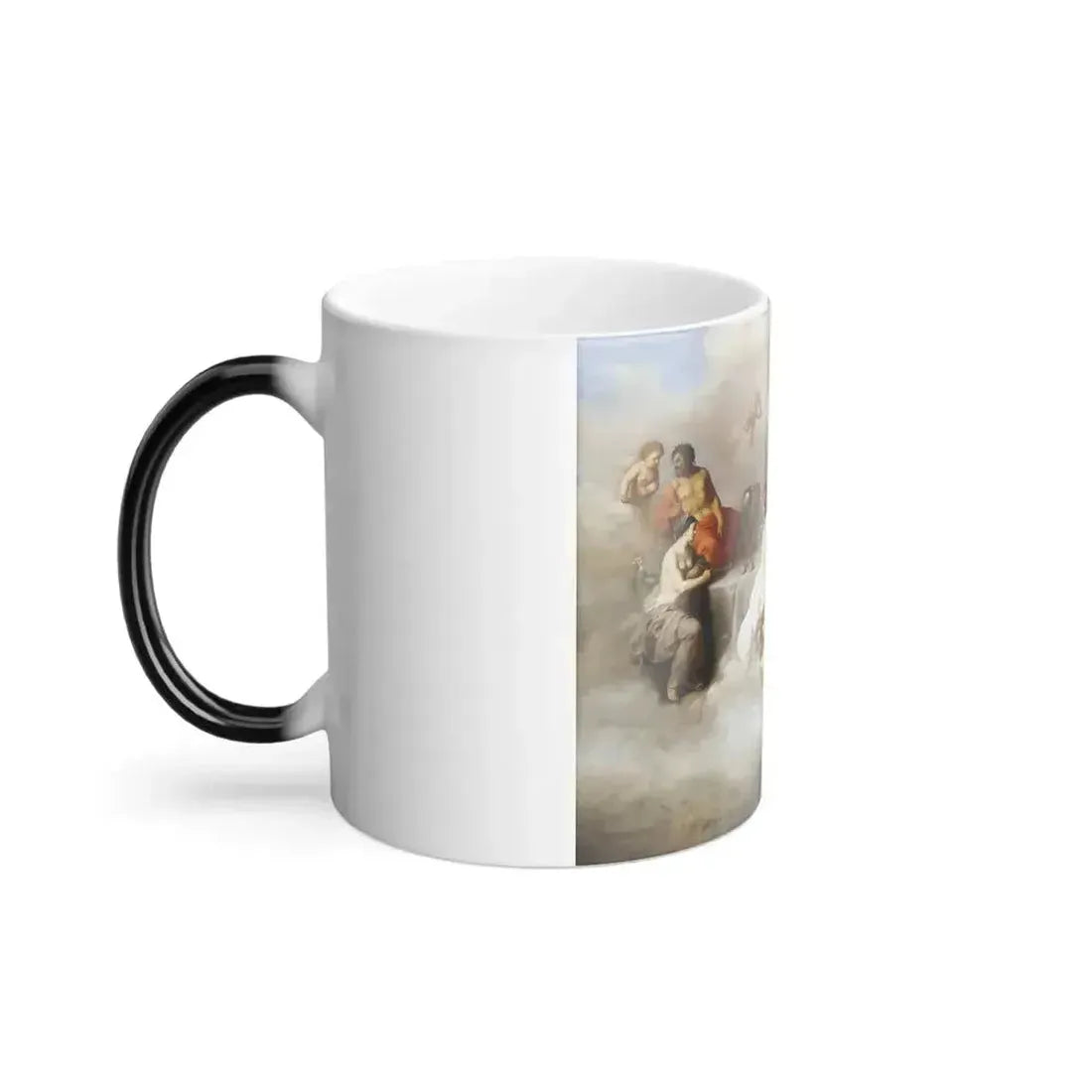 Cornelis van Poelenburch (1594-1667) Council of the Gods - Oil on copper on panel c1630 - Color Changing Mug 11oz - Go Mug Yourself