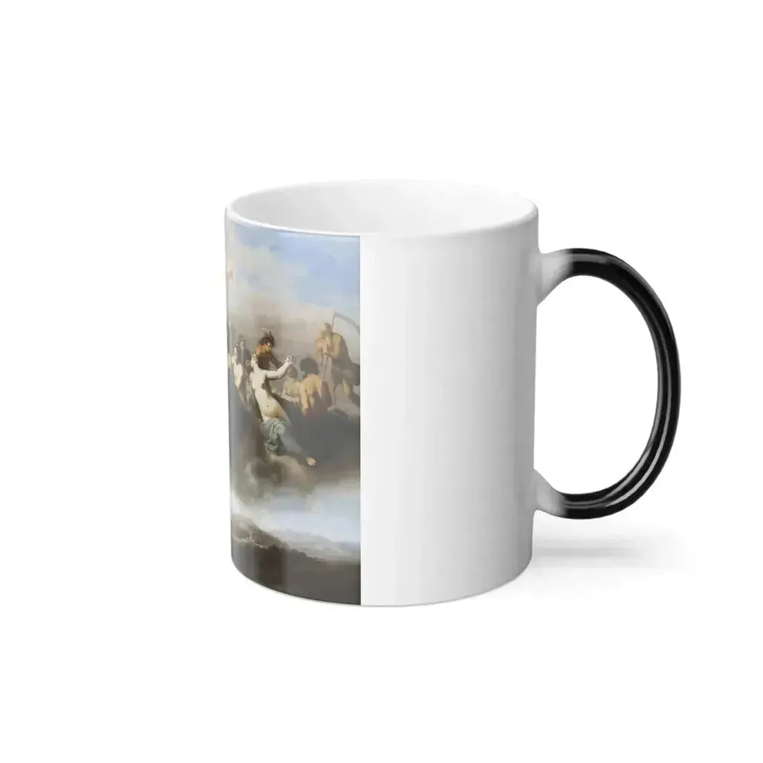 Cornelis van Poelenburch (1594-1667) Council of the Gods - Oil on copper on panel c1630 - Color Changing Mug 11oz - Go Mug Yourself
