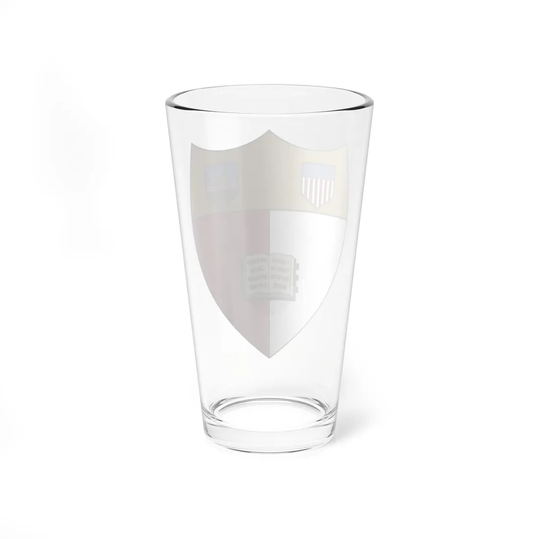 Cornell Shield Heraldic (United States) (Coat of Arms) Pint Glass 16oz - Go Mug Yourself