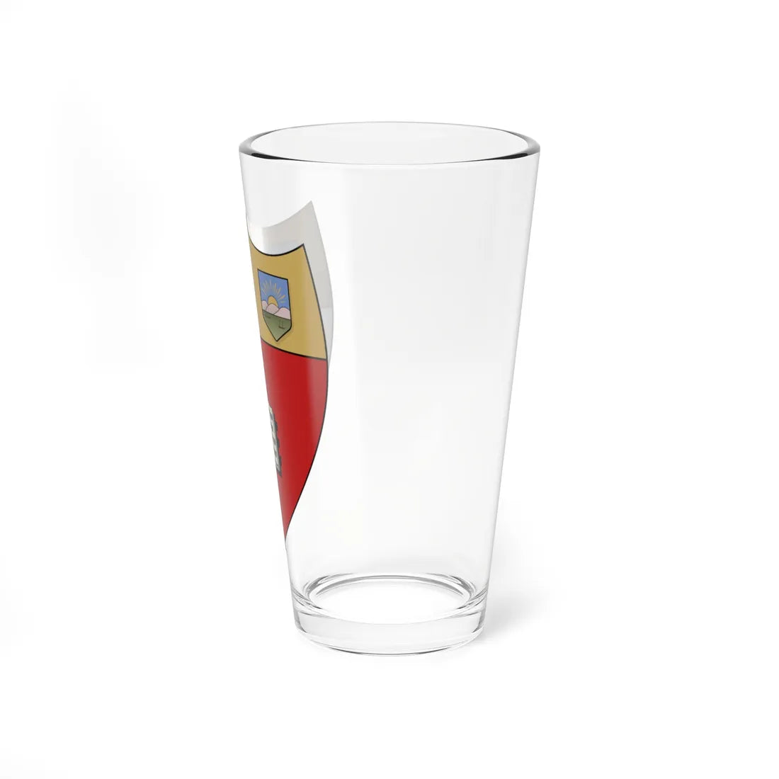 Cornell Shield Heraldic (United States) (Coat of Arms) Pint Glass 16oz - Go Mug Yourself