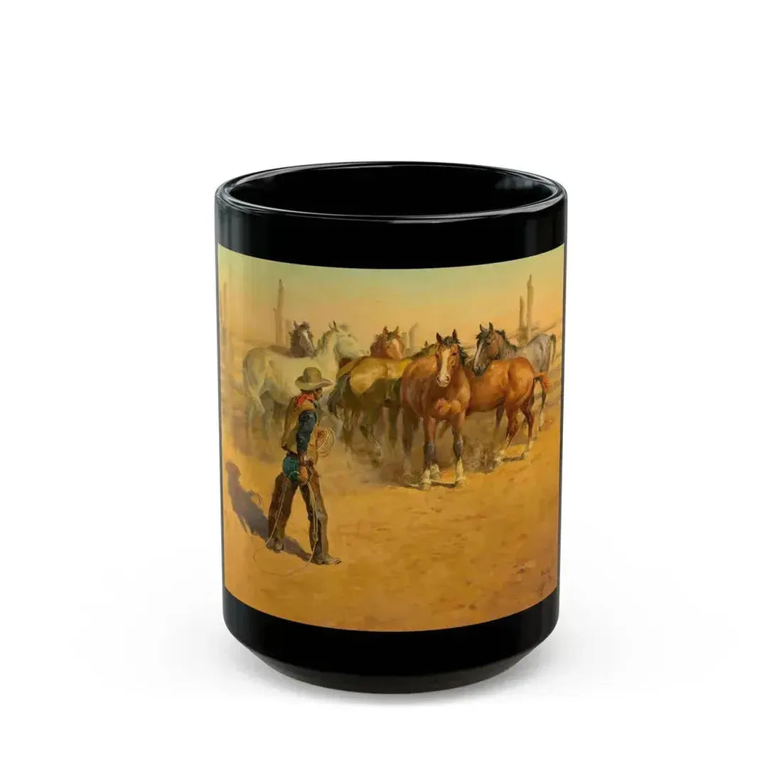 Cornered - Black Coffee Mug 15oz - Go Mug Yourself