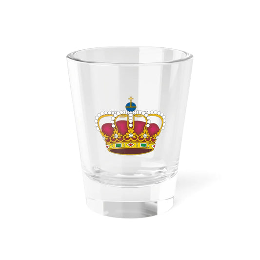 Coroa Real Fechada - barrete purpúreo (Portugal) (Coat of Arms) Shot Glass 1.5oz 1.5oz - Go Mug Yourself