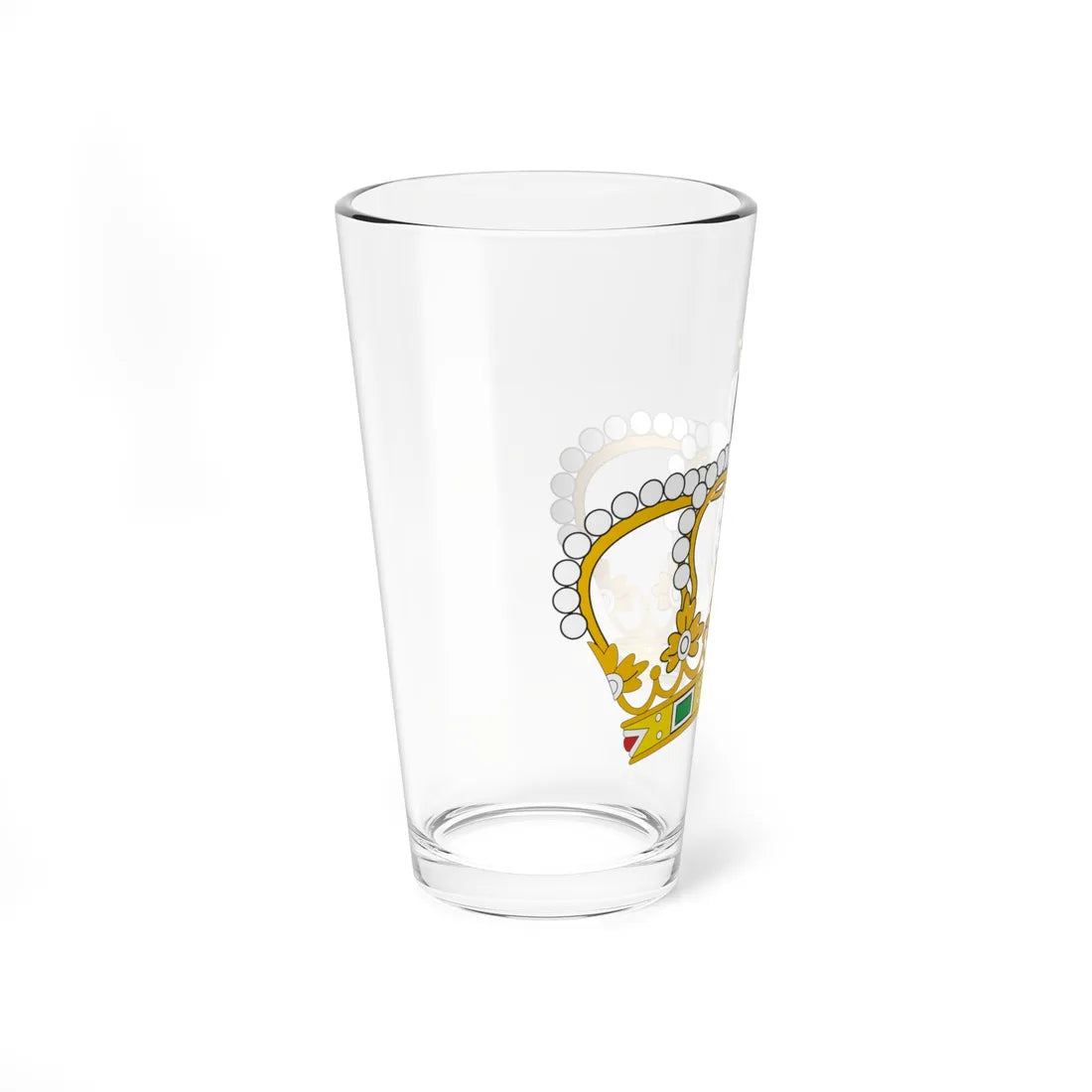 Coroa Real Fechada - cinco arcos - Portugal (Portugal) (Coat of Arms) Pint Glass 16oz - Go Mug Yourself