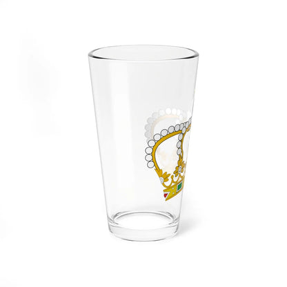 Coroa Real Fechada - cinco arcos - Portugal (Portugal) (Coat of Arms) Pint Glass 16oz - Go Mug Yourself