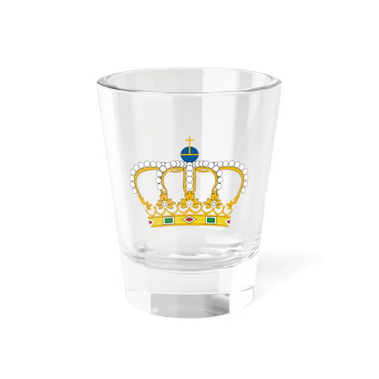 Coroa Real Fechada - cinco arcos - Portugal (Portugal) (Coat of Arms) Shot Glass 1.5oz 1.5oz - Go Mug Yourself