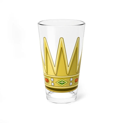 Corona allantica araldica italiana (Italy) (Coat of Arms) Pint Glass 16oz 16oz - Go Mug Yourself